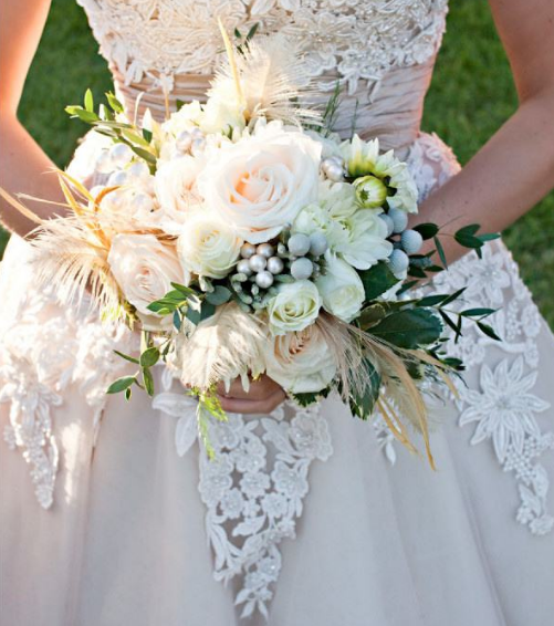 接到捧花后幽默发言