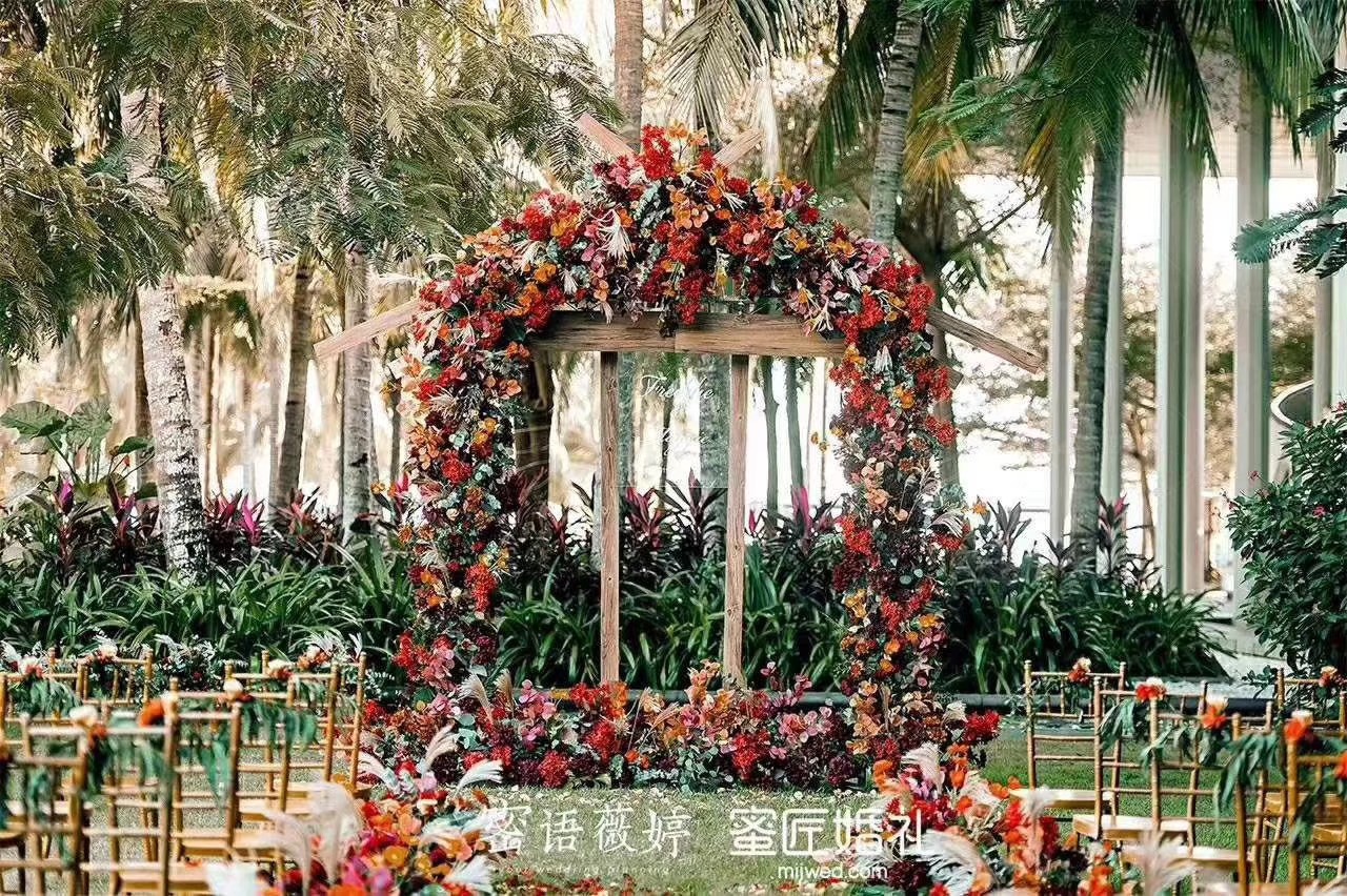 农村结婚大门装饰图片 结婚农村门口装饰图片