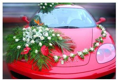 婚车头车扎花多少钱