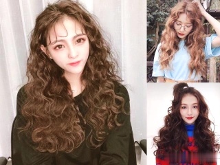 2020年烫发流行款图女 2020发型流行趋势女