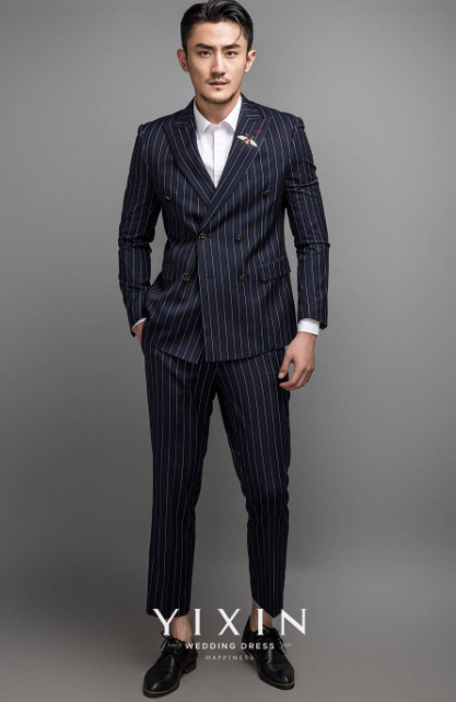 新郎婚礼服装搭配图片 婚礼衣服新郎服装