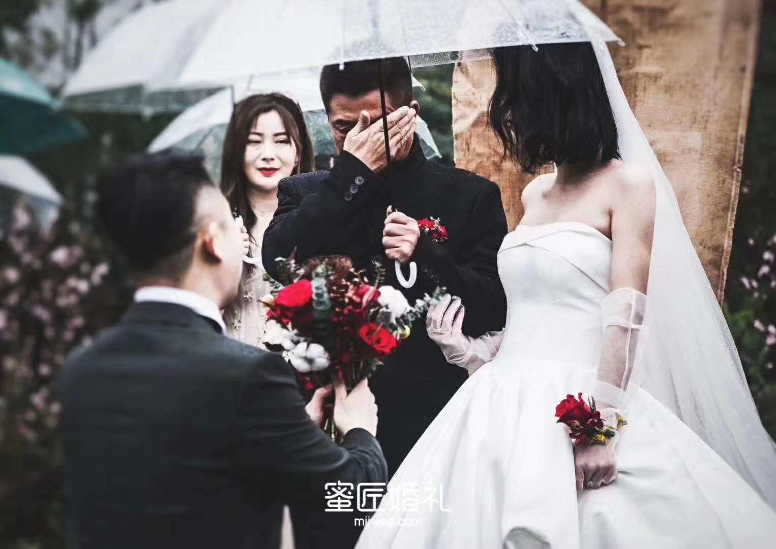 婚礼上一段感动到哭的表白