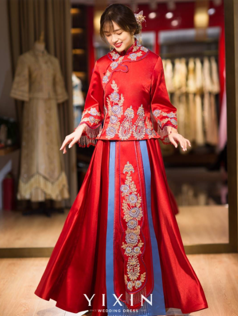 中式唯美新娘图片 中国新娘图片唯美