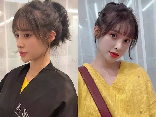 适合圆脸的中长发卷发