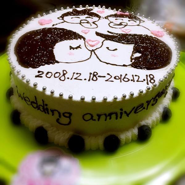 适合结婚纪念日的蛋糕