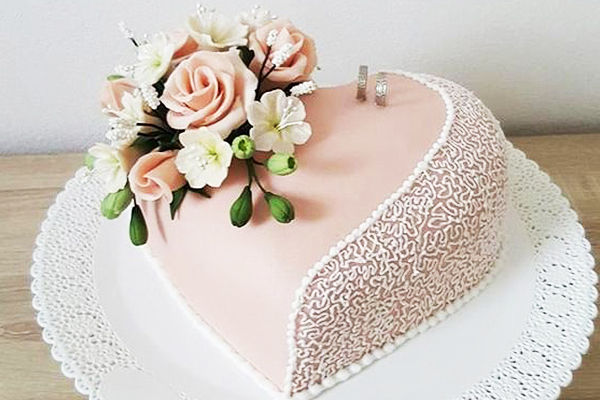 10年锡婚蛋糕图片