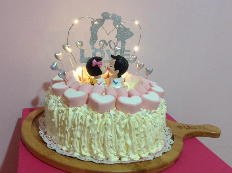 结婚十年蛋糕标语