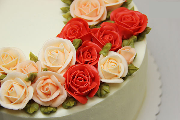 夫妻纪念日蛋糕图片