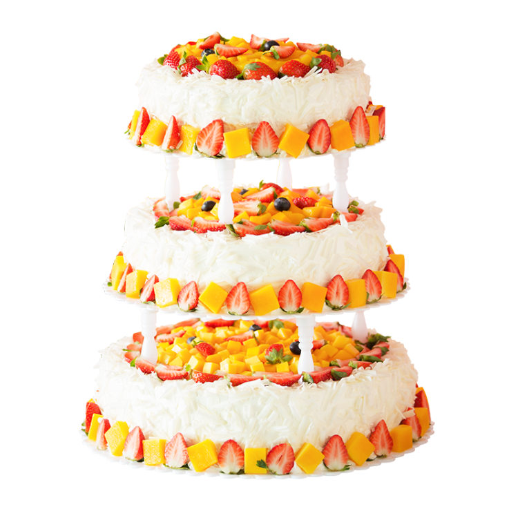 浪漫结婚周年蛋糕图片