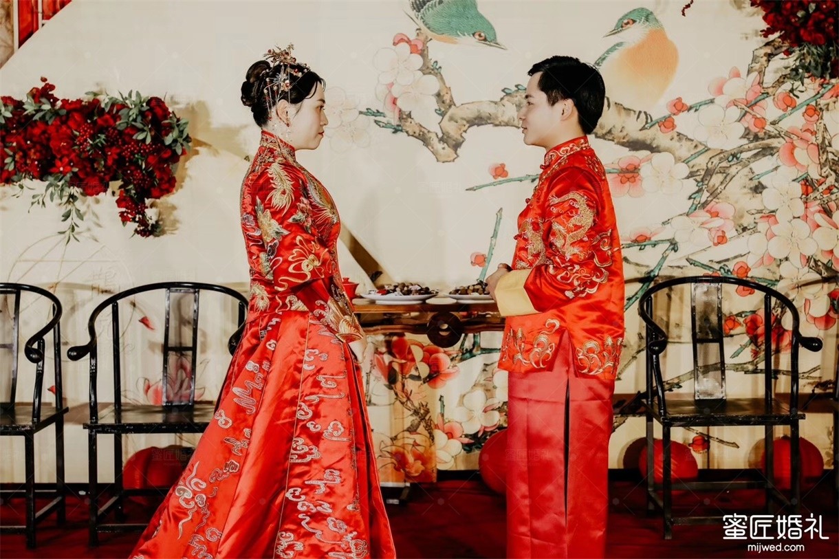 结婚大门对联大全