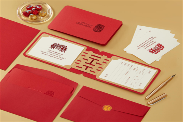 结婚请帖图片 婚礼喜帖真实图片