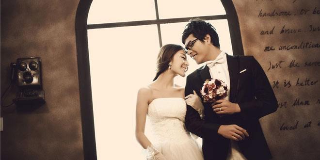 结婚新郎对新娘告白我会一直宠你