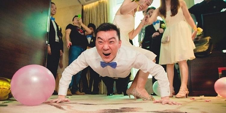 结婚整伴郎的游戏 整伴郎的婚礼小游戏