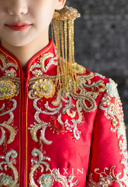 适合胖胖的新娘婚纱