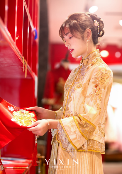 漂亮的古典中式嫁衣