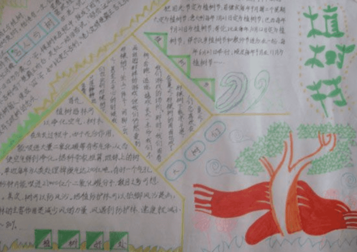 全国一等奖手抄报