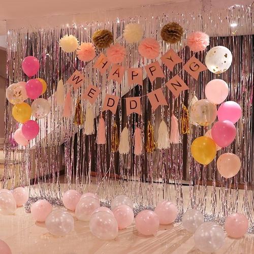 求婚的现场布置需要哪些材料