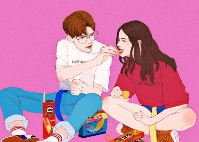 情侣网名一男一女暖心