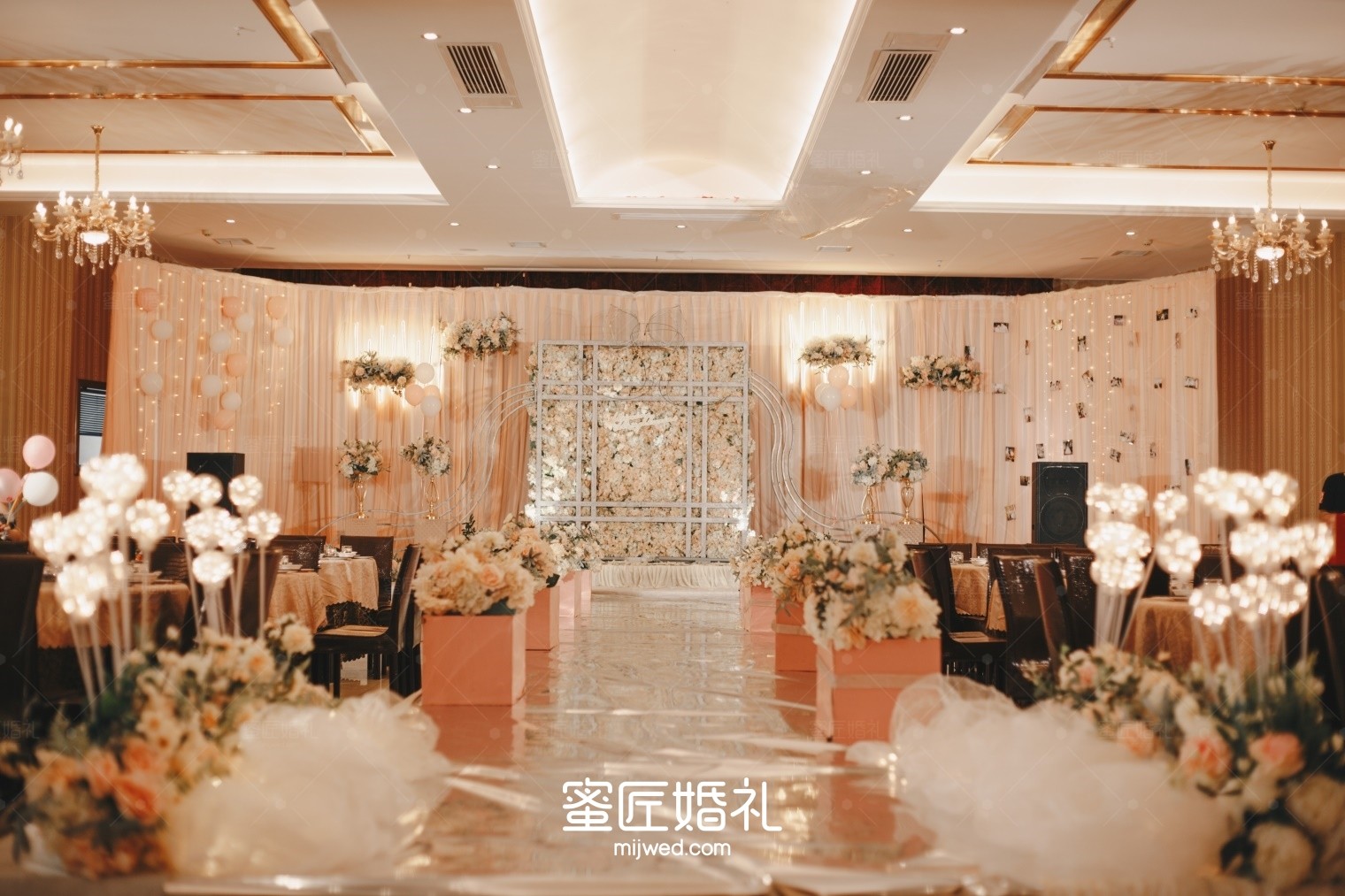 结婚场地布置图片大全
