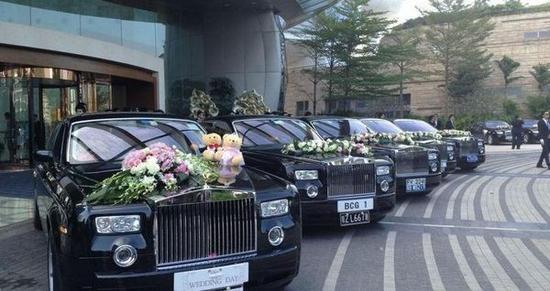 2020年重庆婚车车队价格