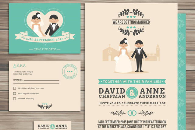 婚礼请柬的话语 婚礼请柬烂漫话语