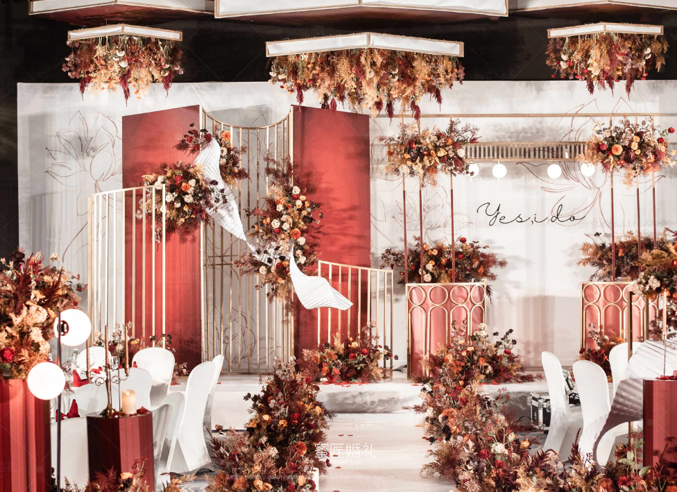 郑州大气婚礼布置效果