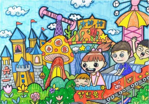 六一儿童节一等奖的画