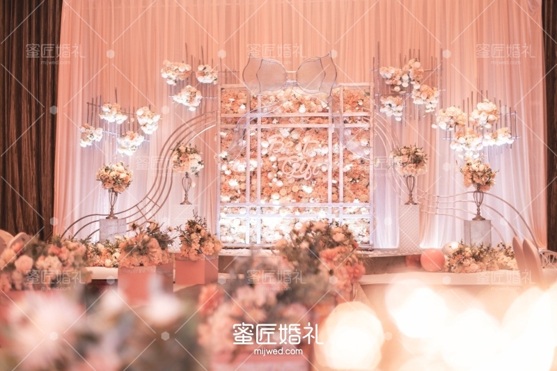 婚礼粉色系主题策划 