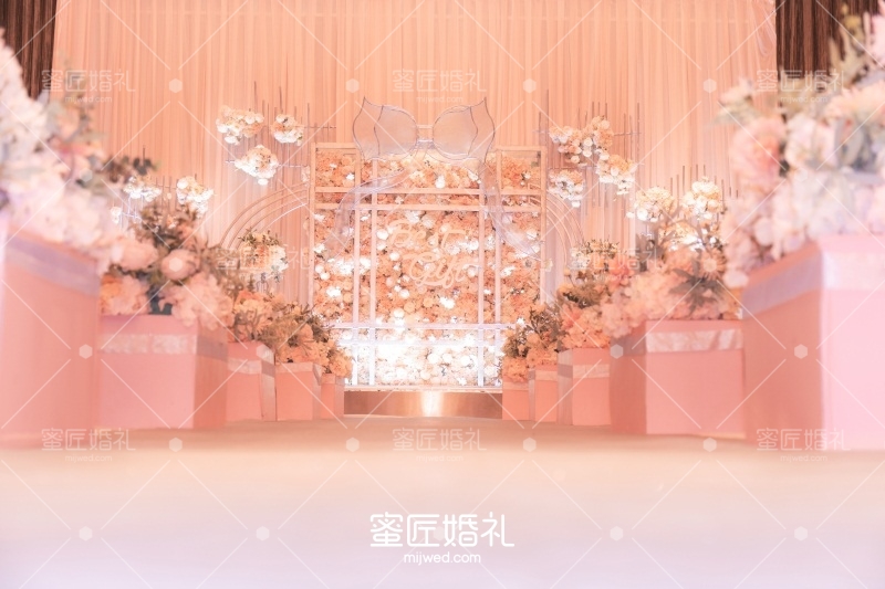 婚礼粉色系主题策划 