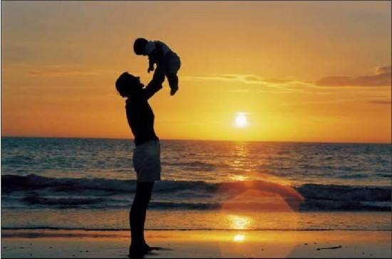 形容父女温馨的句子