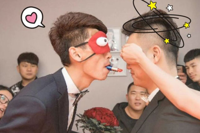 整蛊新郎的十问十答