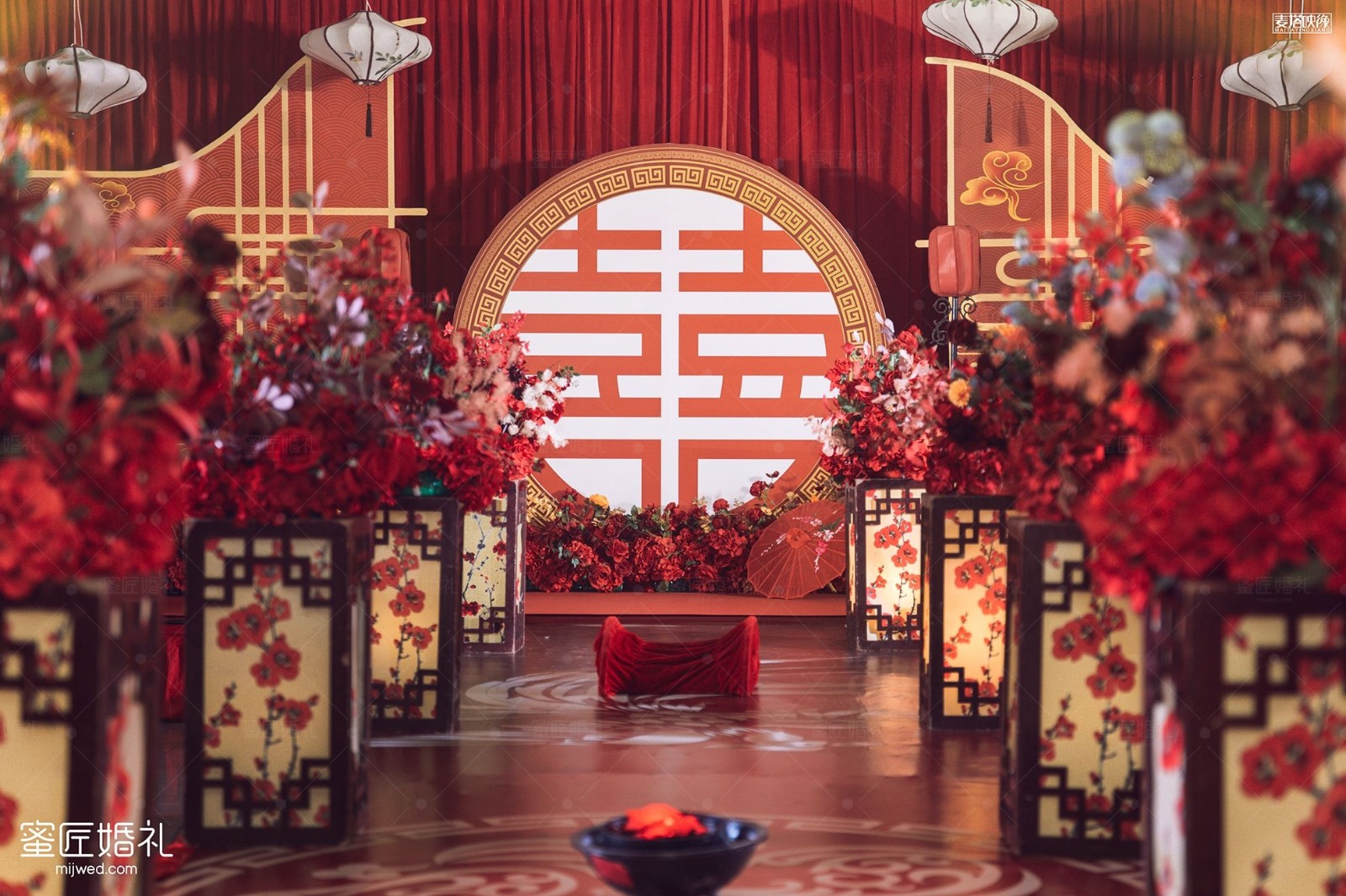 南昌红色婚礼策划主题 南昌红色婚礼策划效果