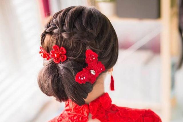 婚礼发型女披肩