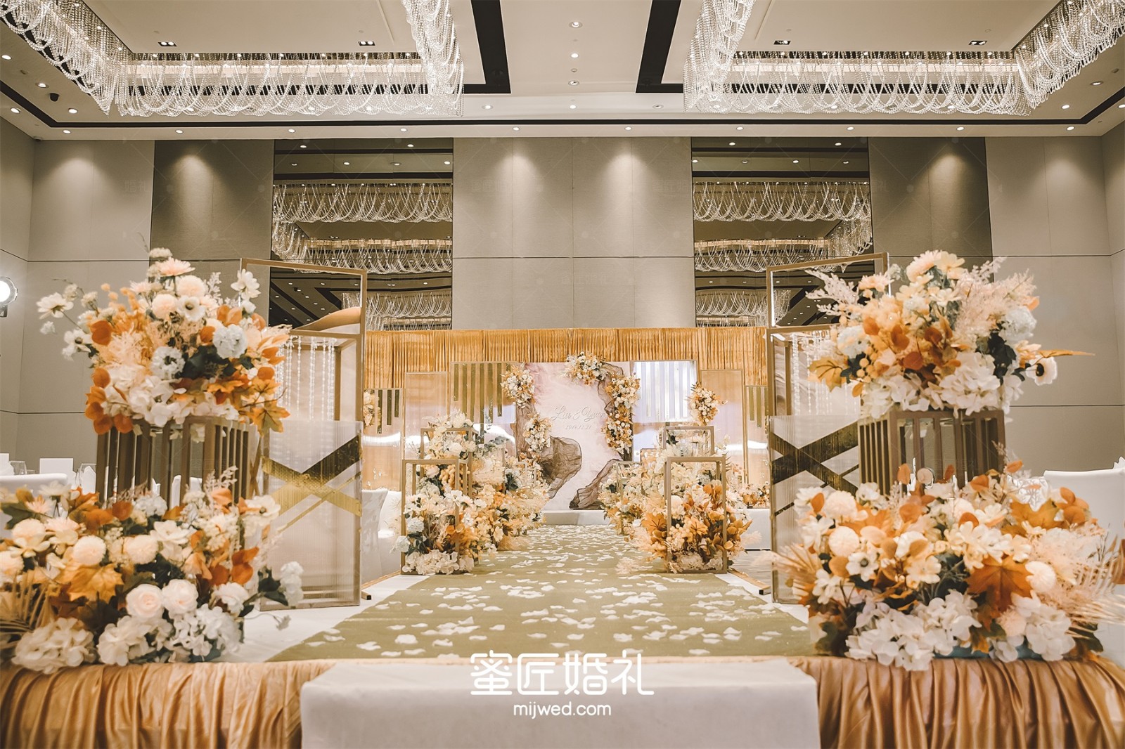 郑州婚礼主题案例浪漫 郑州婚礼主题策划浪漫