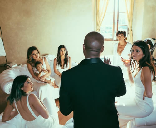 侃爷和卡戴珊为期三天世纪婚礼