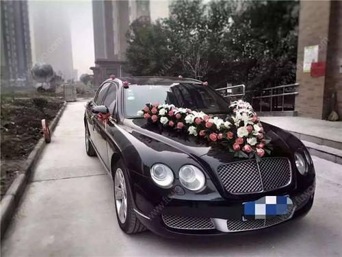 黑色婚车怎么装饰 黑色婚车装饰图片