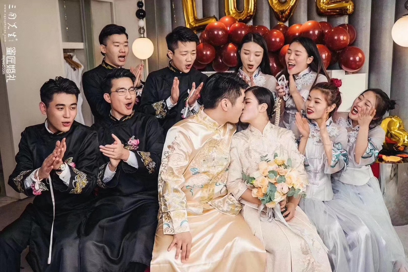 祝闺蜜订婚快乐朋友圈