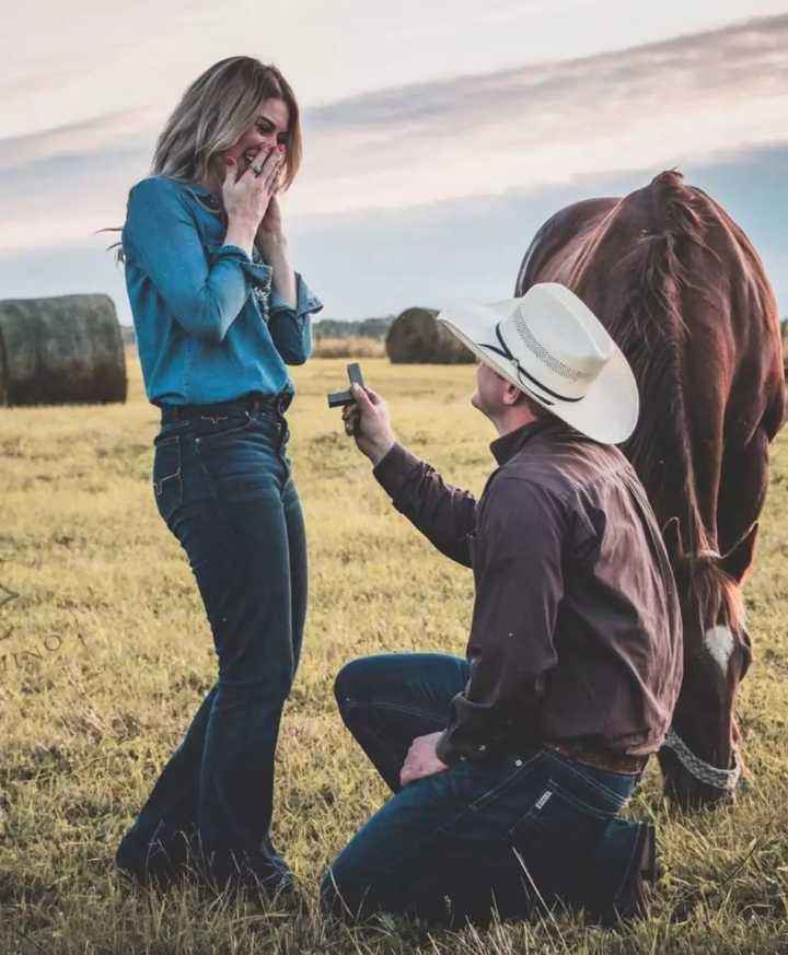 订婚的时候男生对女生说的话
