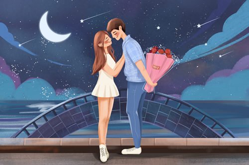订婚时男方的表态话