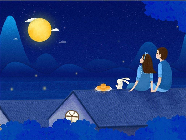 月亮下的思念伤感句子