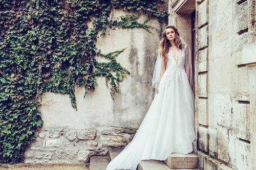 不同身材适合的婚纱版型