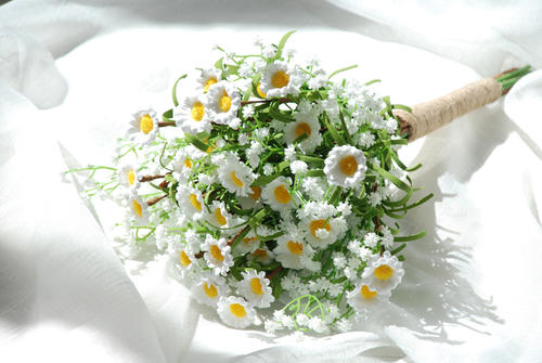 结婚捧花用假花好吗