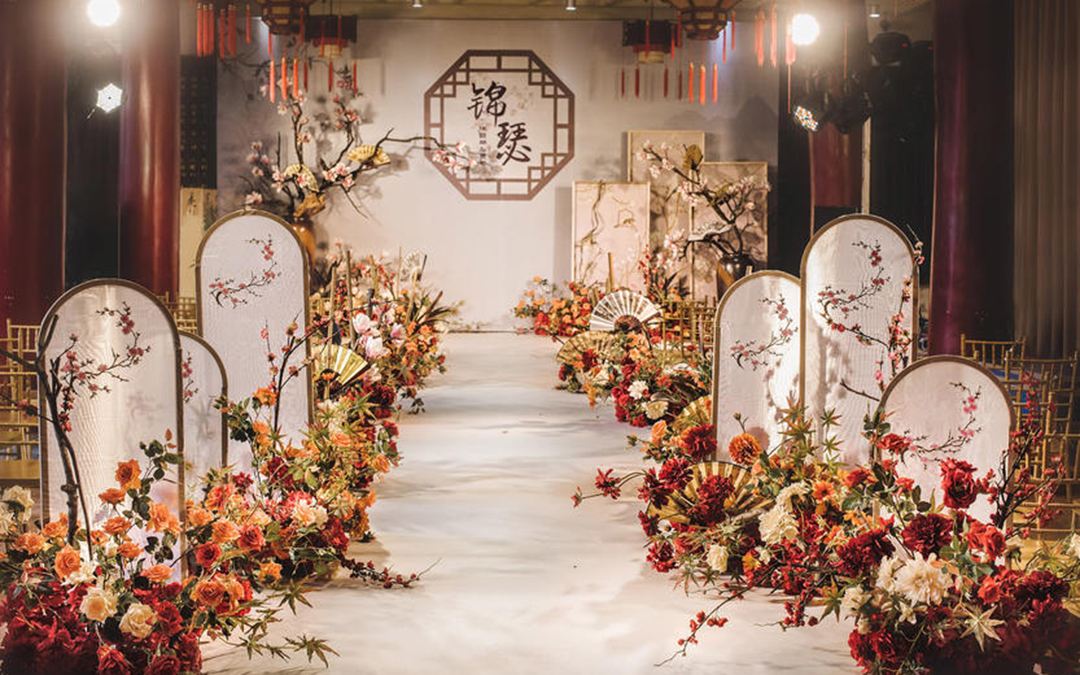 新中式婚礼现场布置