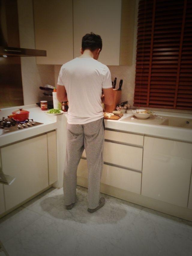 老公亲自下厨的说说