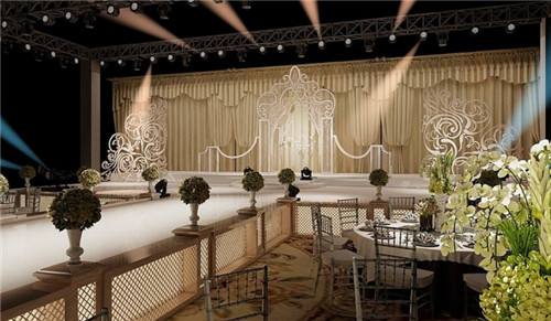 简约风格婚礼布置