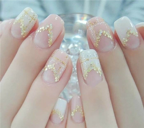 适合结婚的新娘美甲 2020抖音新娘美甲