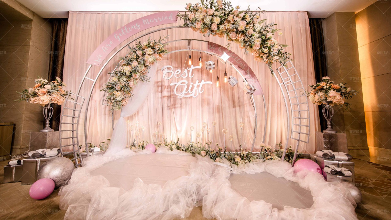婚庆现场布置效果图片