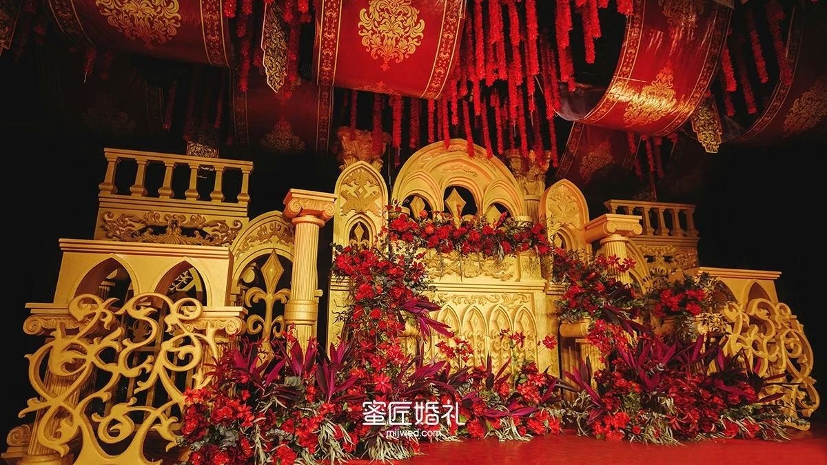 郑州红色的主题婚礼策划,郑州红色主题婚礼策划方案