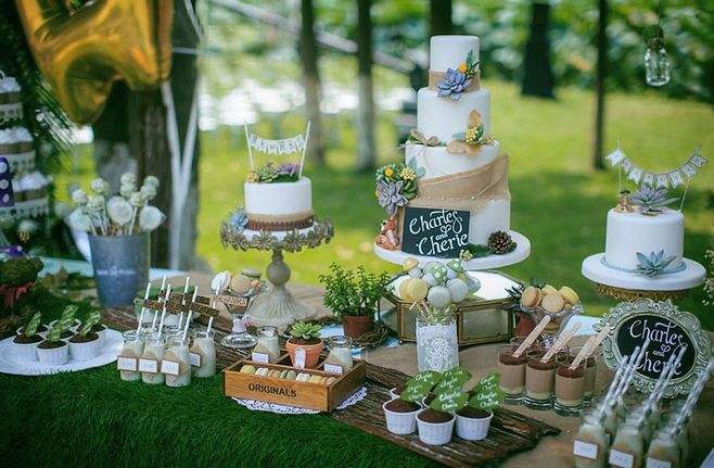 草坪新婚场地布置