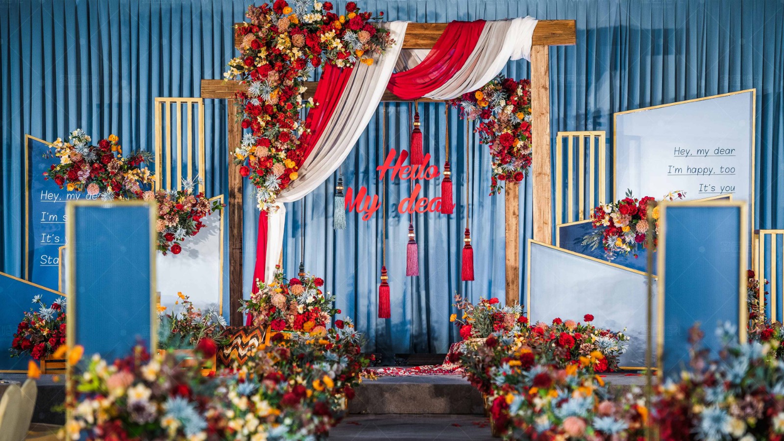 深圳蓝色系婚礼主题 深圳蓝色主题婚礼介绍